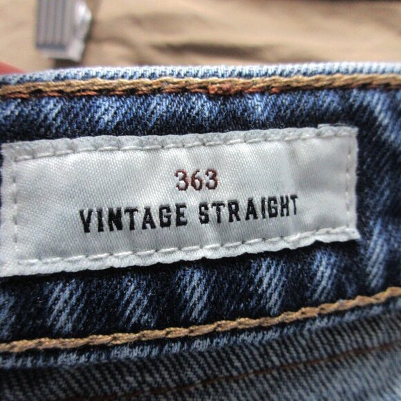 Yellowstone X Lucky Brand 363 Vintage Straight Selvedge Jeans Men's 38 Blue 804 - Picture 4 of 14